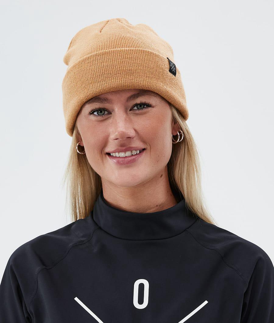 Women's Dope Solitude Beanie Khaki Yellow  USA |  KSAIX-9372