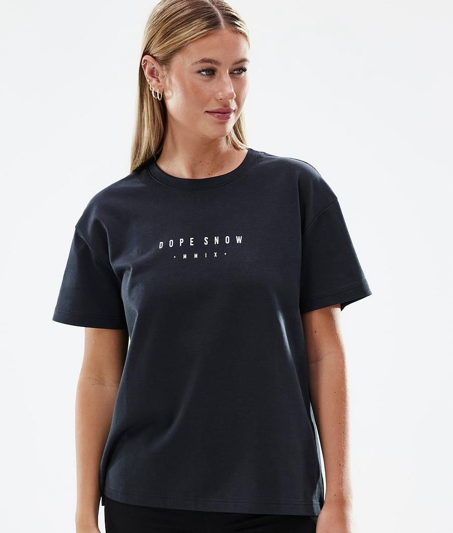 Women's Dope Standard W Range T-shirt Black  USA |  ZQCYK-2614