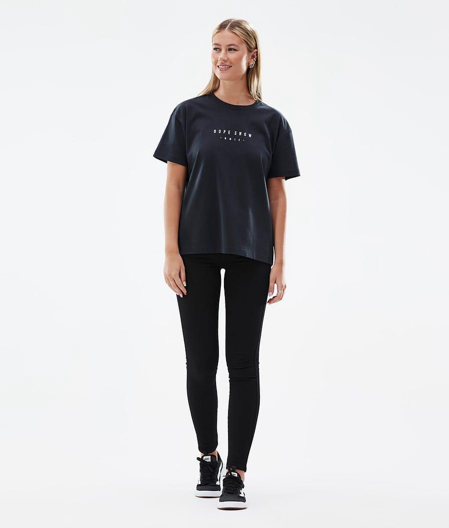 Women's Dope Standard W Range T-shirt Black  USA |  ZQCYK-2614