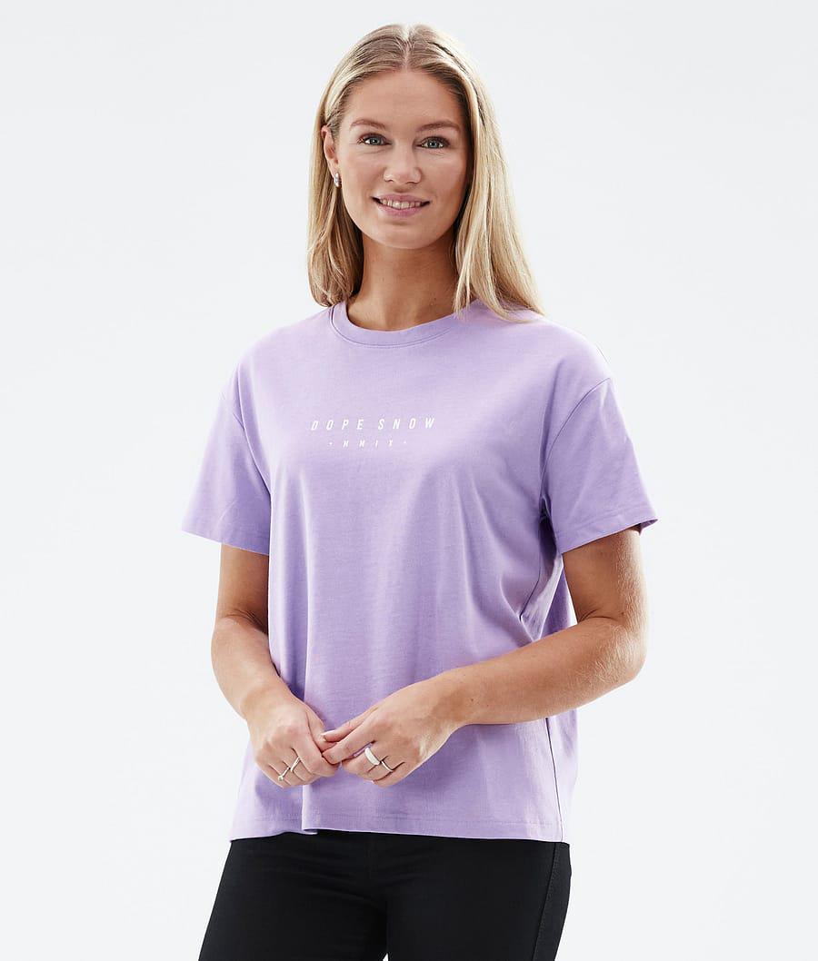 Women's Dope Standard W Range T-shirt Faded Violet Purple  USA |  PDBUL-5641