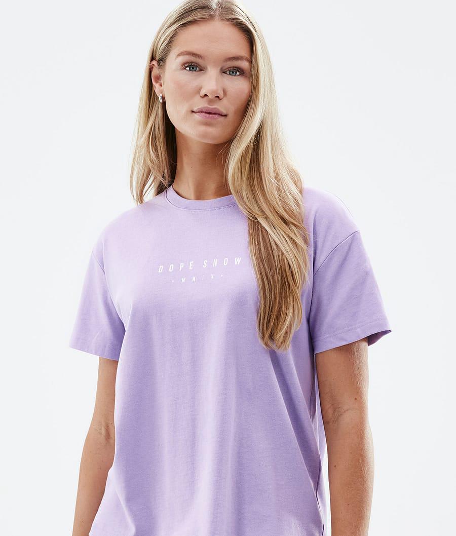 Women's Dope Standard W Range T-shirt Faded Violet Purple  USA |  PDBUL-5641