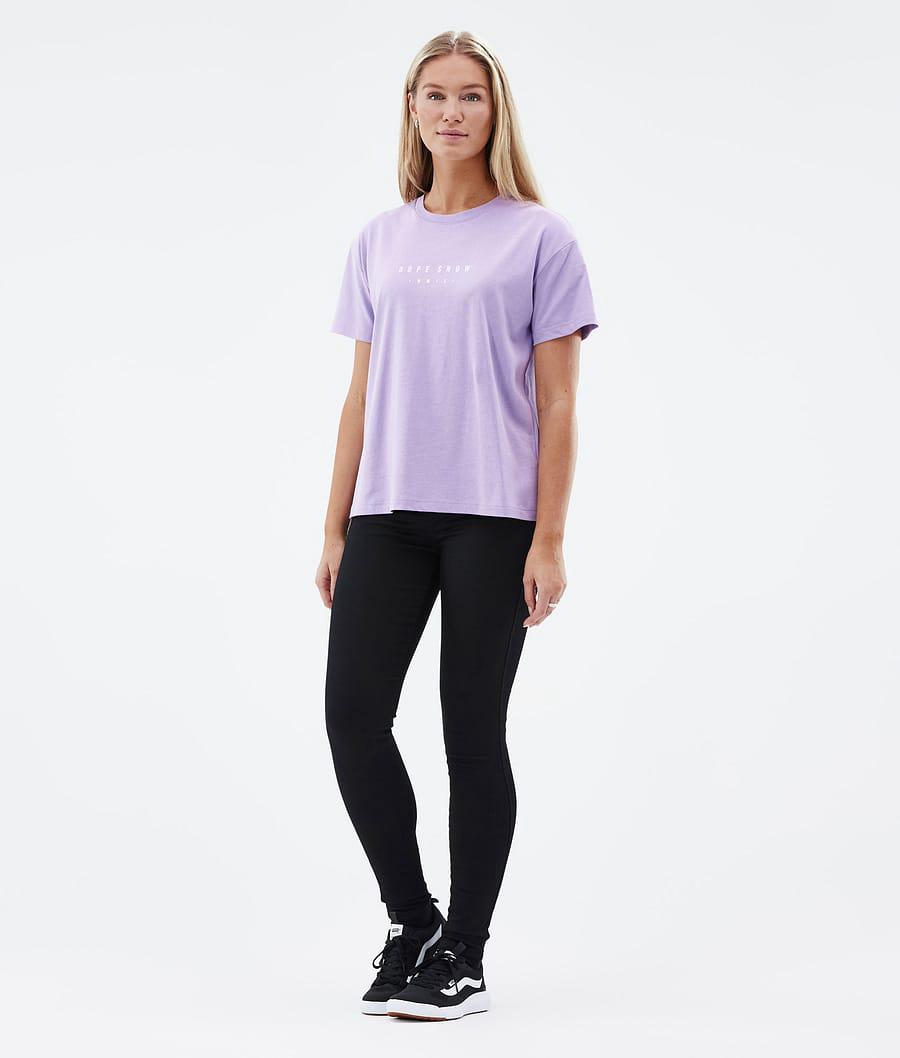 Women's Dope Standard W Range T-shirt Faded Violet Purple  USA |  PDBUL-5641