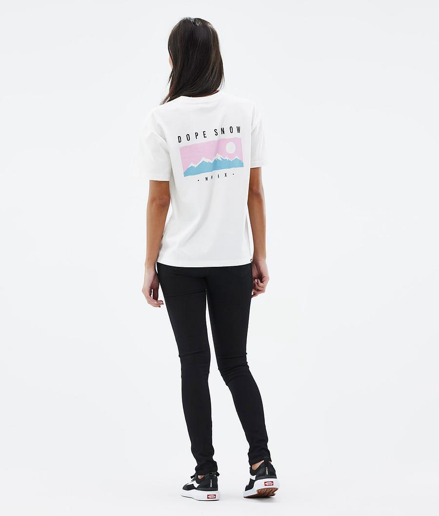 Women's Dope Standard W Range T-shirt White  USA |  FOQYX-8156