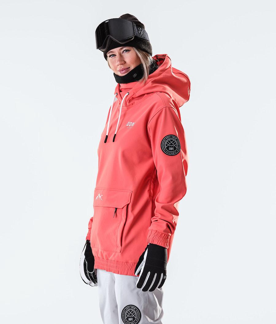 Women's Dope Wylie W 10k Ski Jacket Capital Coral  USA |  REQDJ-2593