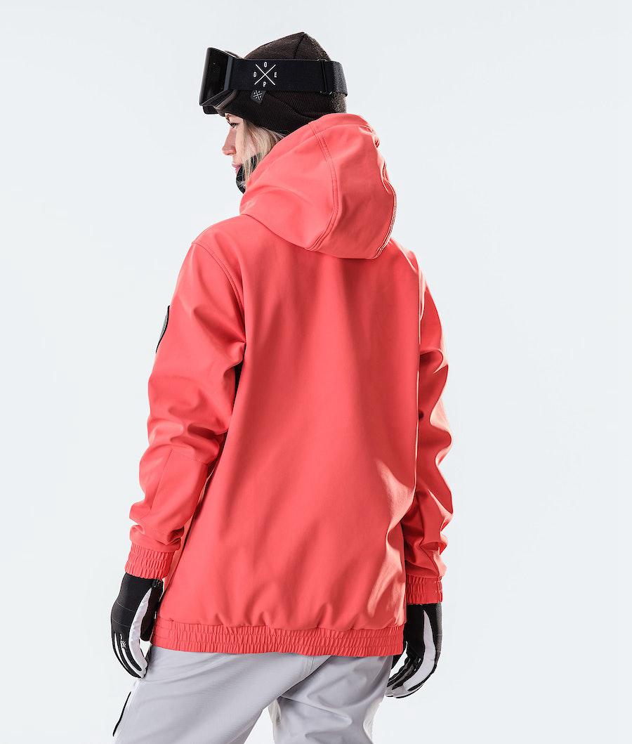 Women's Dope Wylie W 10k Ski Jacket Capital Coral  USA |  REQDJ-2593