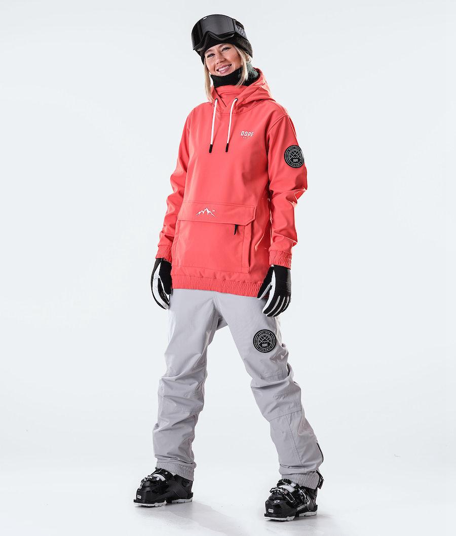 Women's Dope Wylie W 10k Ski Jacket Capital Coral  USA |  REQDJ-2593