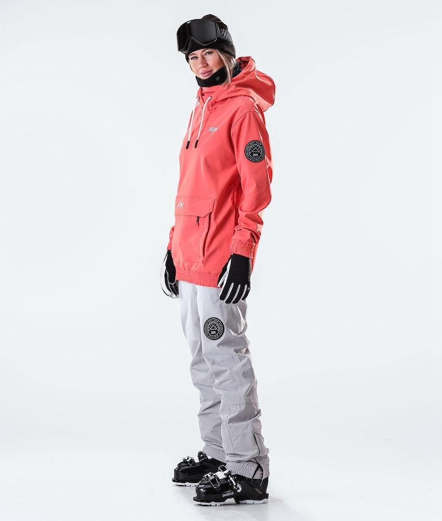 Women's Dope Wylie W 10k Ski Jacket Capital Coral  USA |  REQDJ-2593