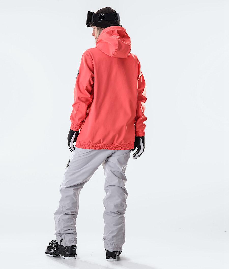 Women's Dope Wylie W 10k Ski Jacket Capital Coral  USA |  REQDJ-2593