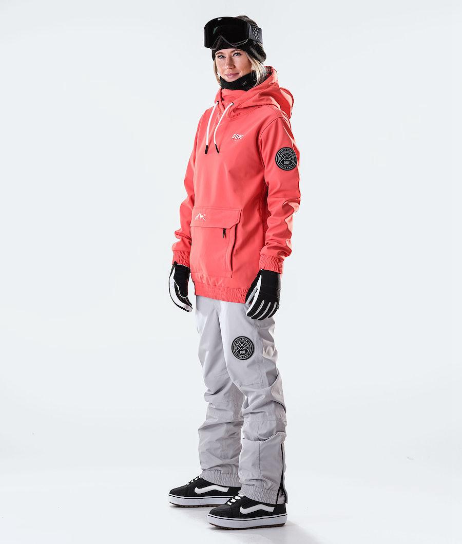 Women's Dope Wylie W 10k Snowboard Jacket Capital Coral  USA |  HKLDM-3806