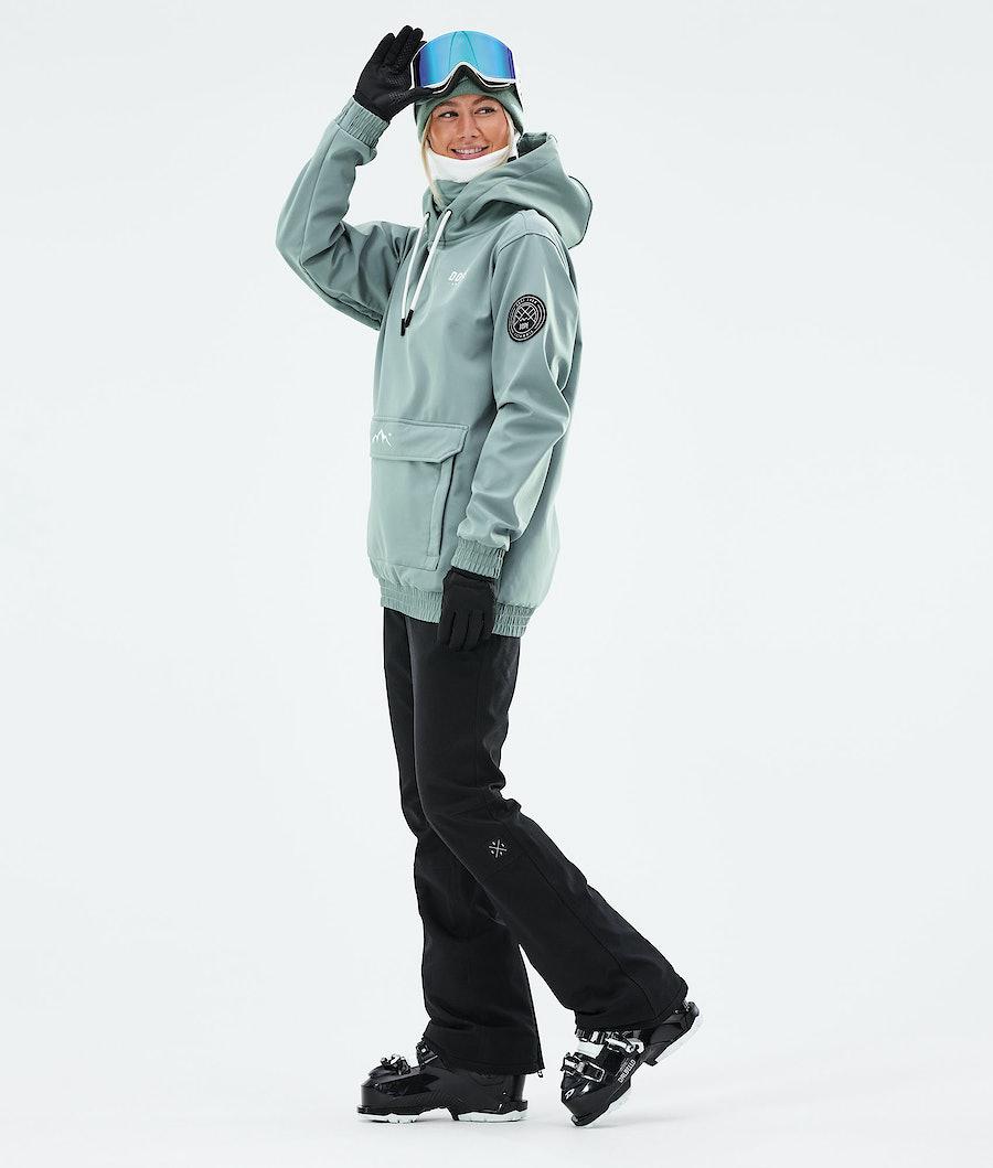 Women's Dope Wylie W Capital Ski Jacket Faded Green  USA |  FOACB-2907