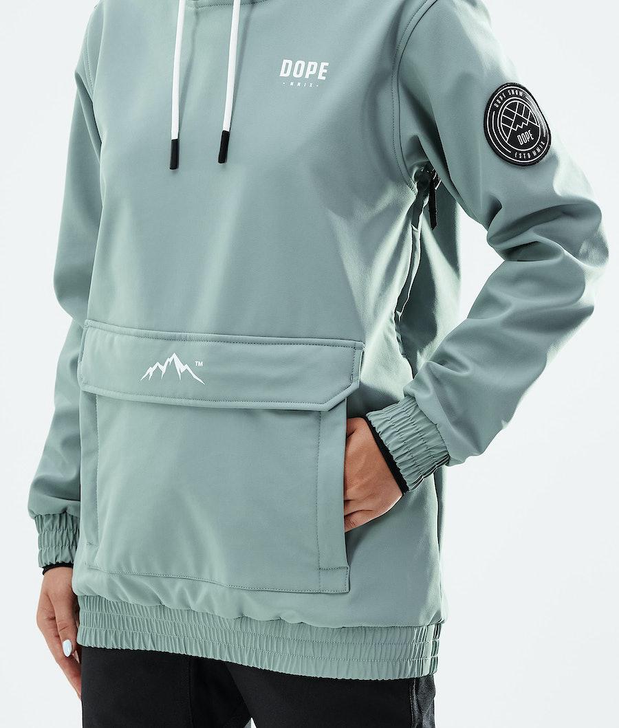 Women's Dope Wylie W Capital Ski Jacket Faded Green  USA |  FOACB-2907