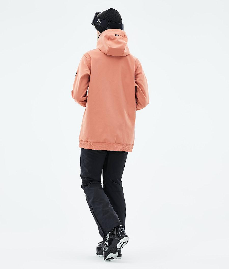 Women's Dope Wylie W Capital Ski Jacket Peach Coral  USA |  MOYSG-6173