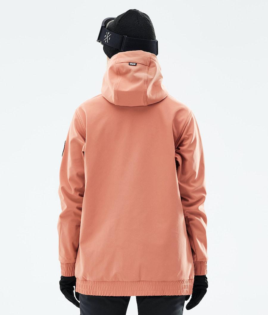 Women's Dope Wylie W Capital Ski Jacket Peach Coral  USA |  MOYSG-6173