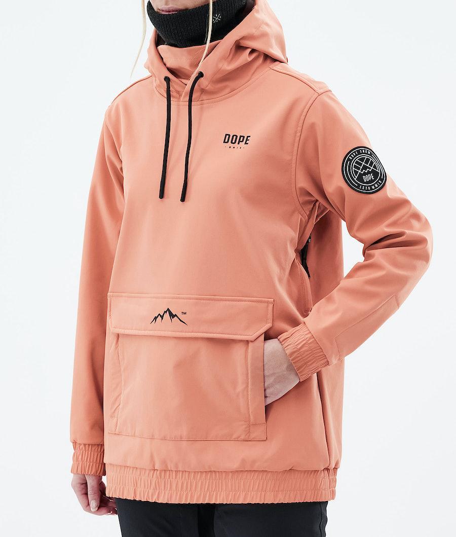 Women's Dope Wylie W Capital Ski Jacket Peach Coral  USA |  MOYSG-6173