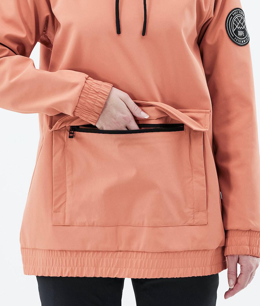 Women's Dope Wylie W Capital Ski Jacket Peach Coral  USA |  MOYSG-6173