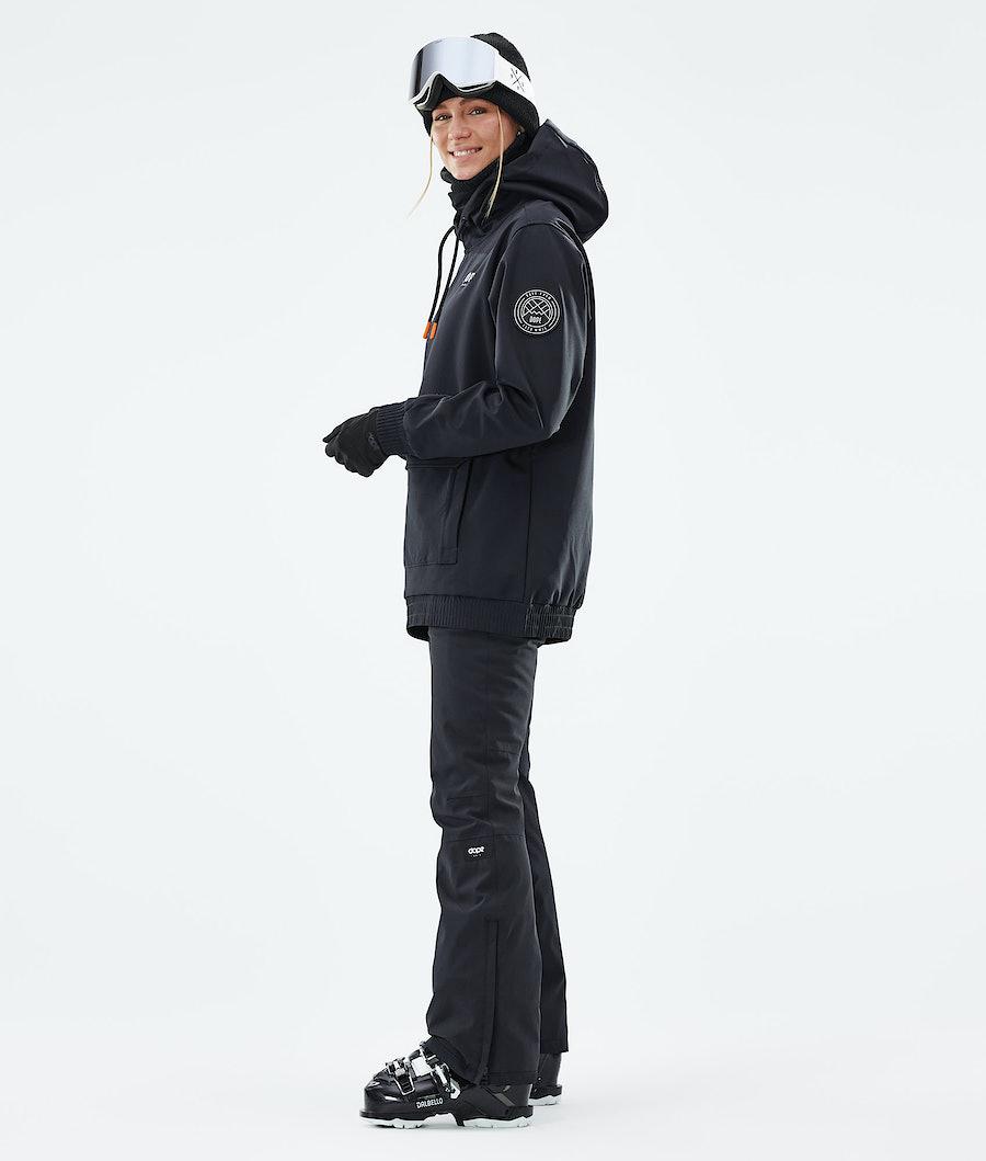 Women's Dope Wylie W Capital Ski Jacket Black  USA |  RZGBH-0791