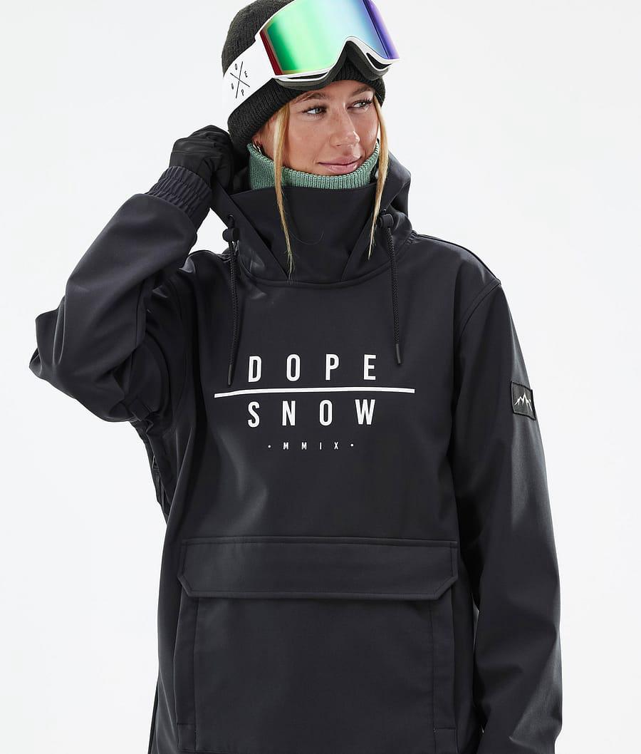 Women's Dope Wylie W DS Snowboard Jacket Black  USA |  FGLTR-6415