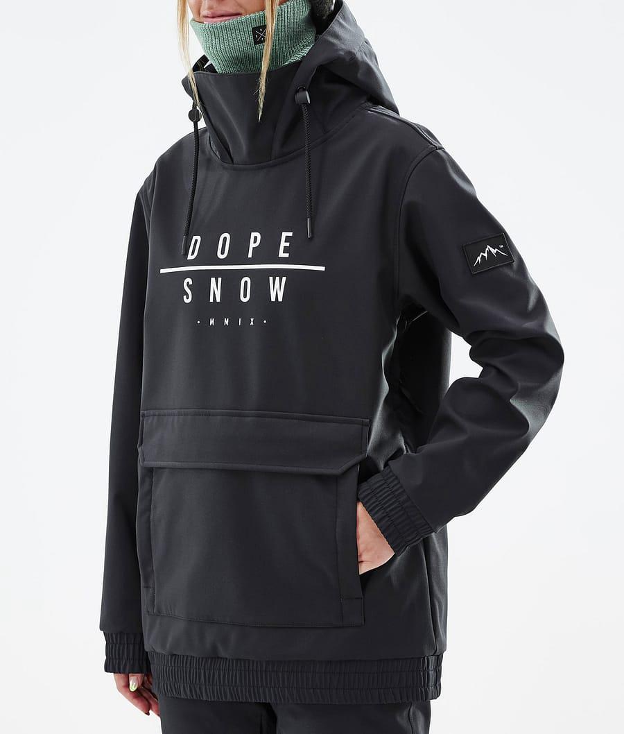 Women's Dope Wylie W DS Snowboard Jacket Black  USA |  FGLTR-6415