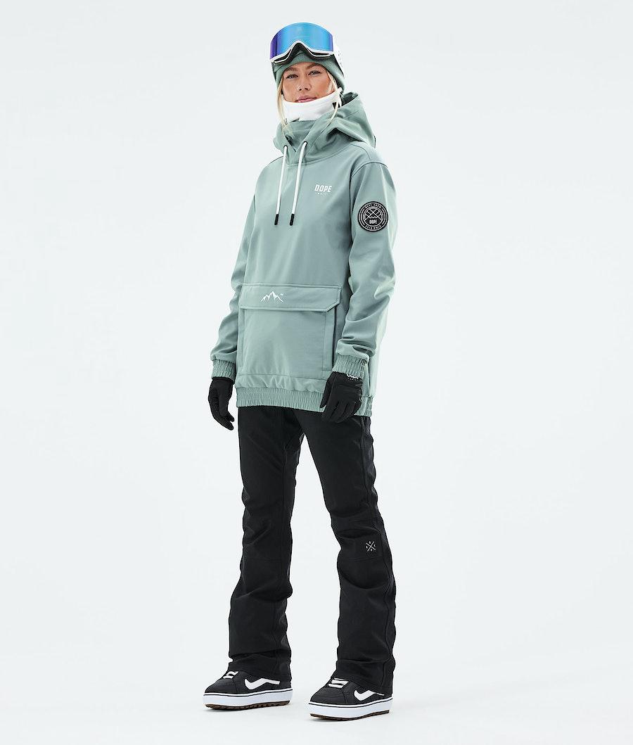 Women's Dope Wylie W Snowboard Jacket Capital Faded Green  USA |  BNAWP-3721