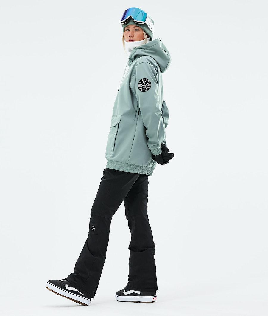 Women's Dope Wylie W Snowboard Jacket Capital Faded Green  USA |  BNAWP-3721