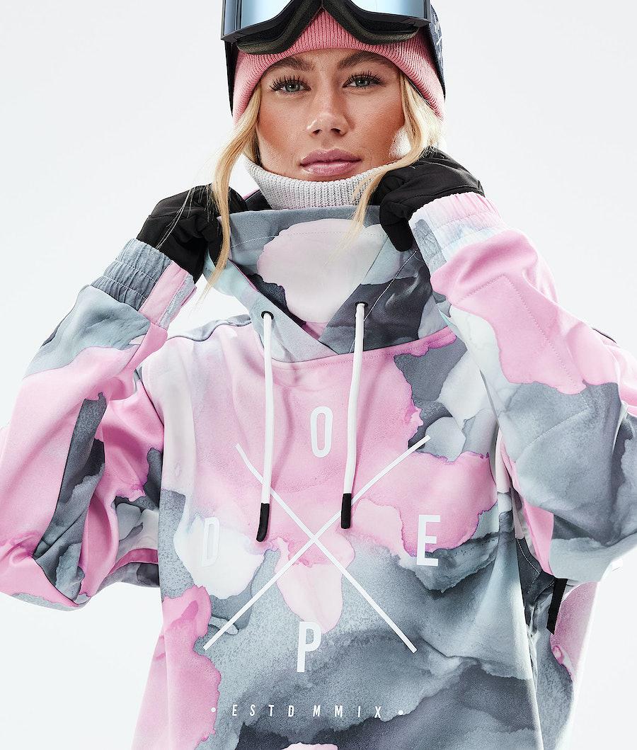 Women's Dope Yeti 2021 2X-Up Snowboard Jacket Blot Pink  USA |  FWUYD-1053