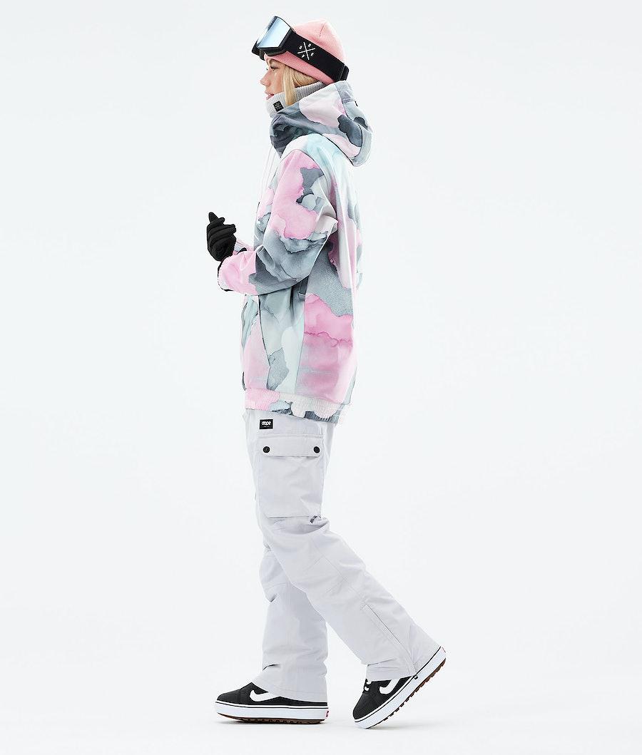 Women's Dope Yeti 2021 2X-Up Snowboard Jacket Blot Pink  USA |  FWUYD-1053