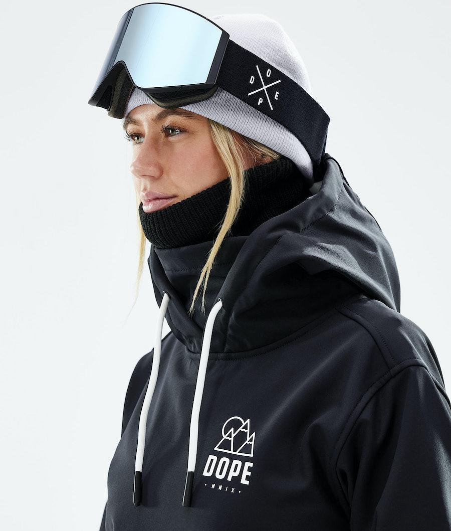 Women's Dope Yeti 2021 Ski Jacket Rise Black  USA |  MHLOI-6970