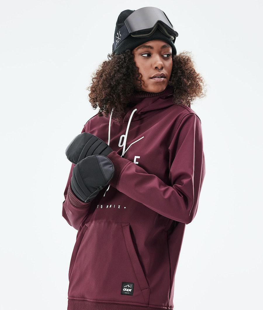 Women's Dope Yeti W 10k Snowboard Jacket Burgundy  USA |  CKAIX-9254