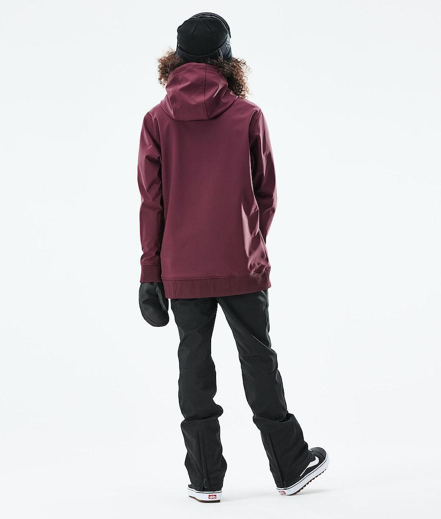 Women's Dope Yeti W 10k Snowboard Jacket Burgundy  USA |  CKAIX-9254