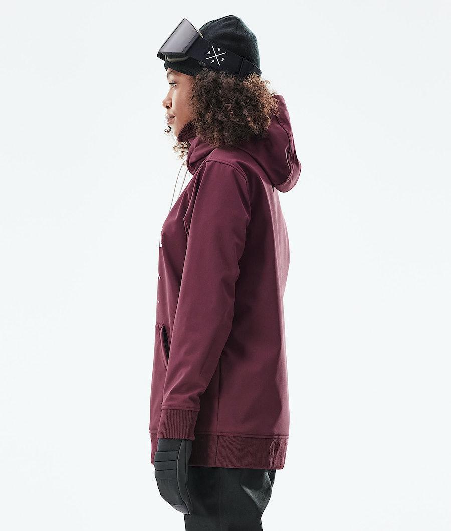 Women's Dope Yeti W 10k Snowboard Jacket Burgundy  USA |  CKAIX-9254