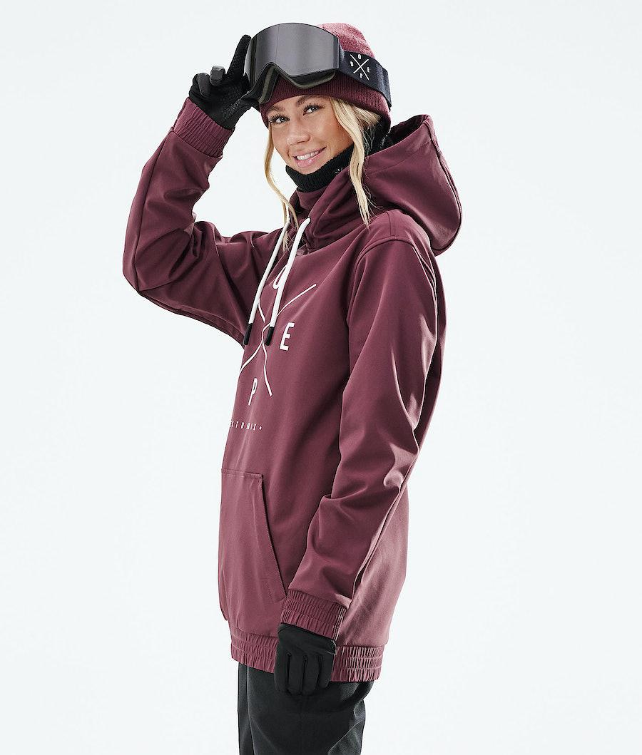 Women's Dope Yeti W 2021 2X-Up Snowboard Jacket Burgundy  USA |  RCTYJ-2056