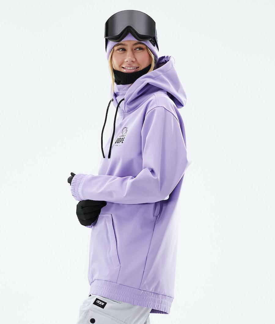 Women's Dope Yeti W 2021 Snowboard Jacket Rise Faded Violet Purple  USA |  WUCZP-6302