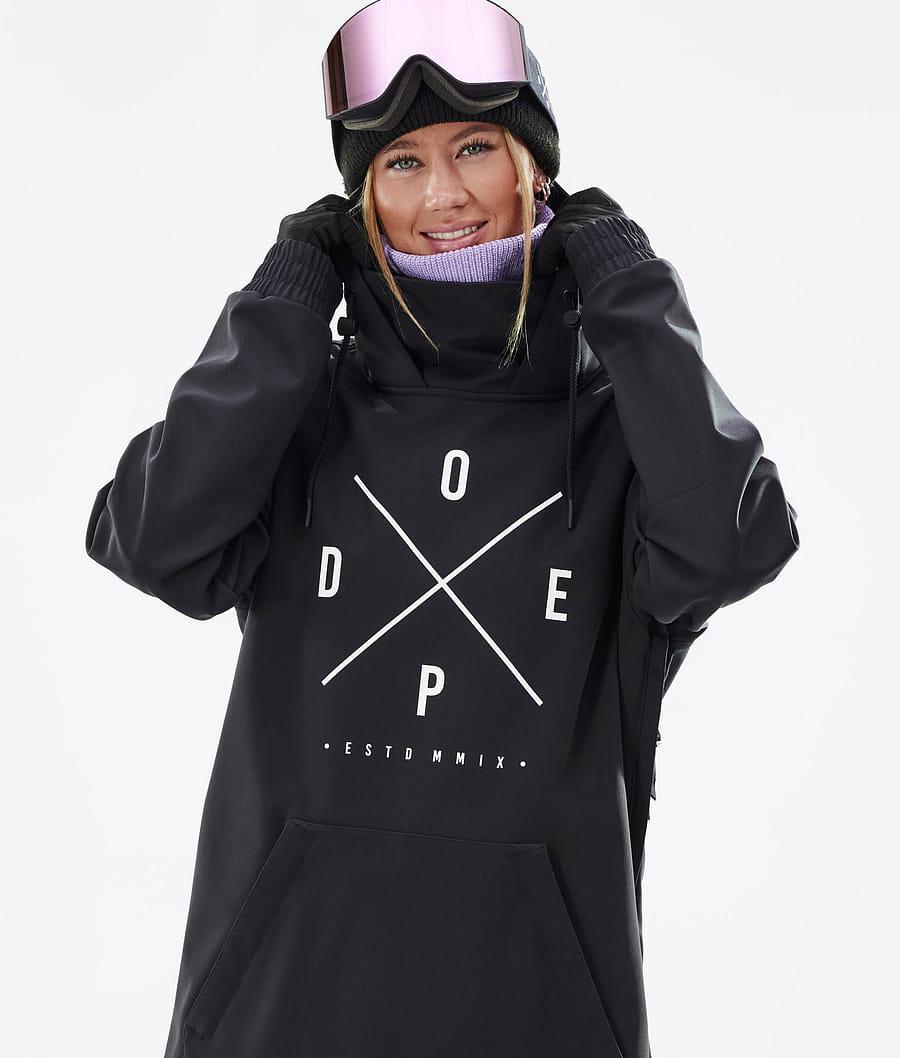 Women's Dope Yeti W 2X-Up Snowboard Jacket Black  USA |  BXKFM-1905