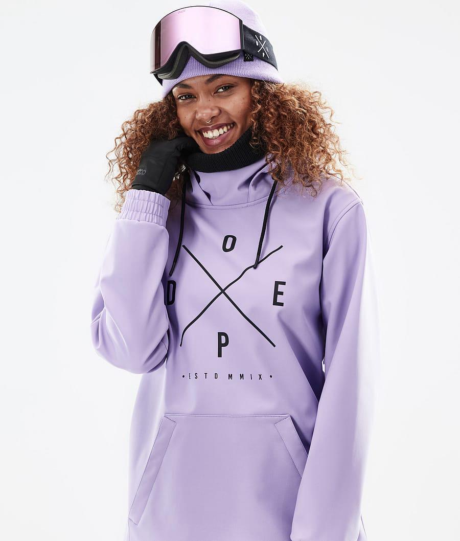 Women's Dope Yeti W 2X-Up Snowboard Jacket Faded Violet Purple  USA |  ONGZH-0495