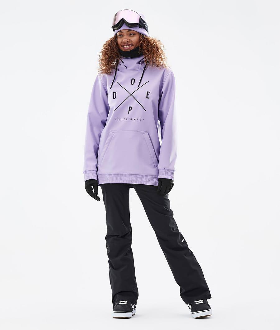 Women's Dope Yeti W 2X-Up Snowboard Jacket Faded Violet Purple  USA |  ONGZH-0495