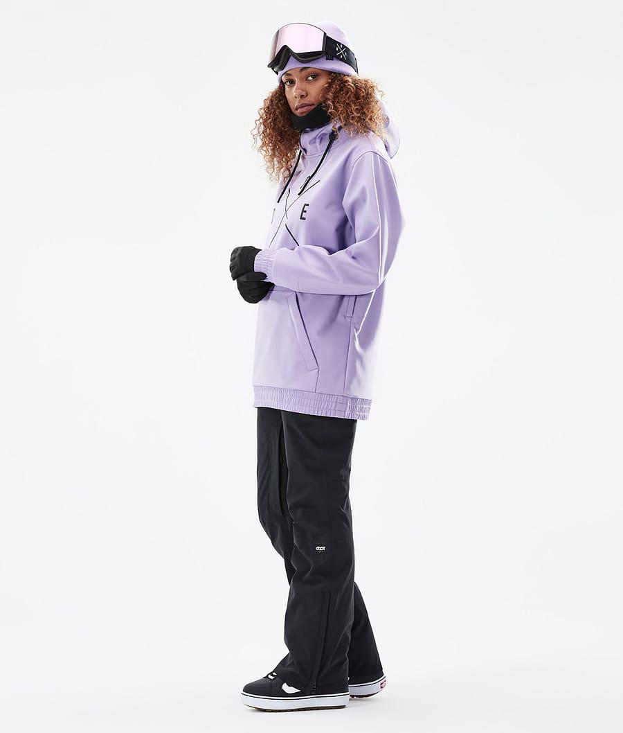 Women's Dope Yeti W 2X-Up Snowboard Jacket Faded Violet Purple  USA |  ONGZH-0495