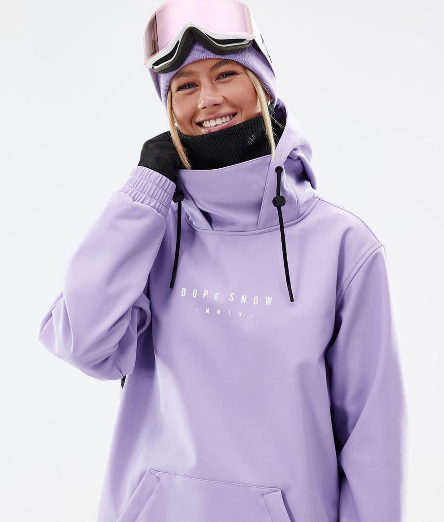 Women's Dope Yeti W Range Snowboard Jacket Faded Violet Purple  USA |  WYDUN-8570