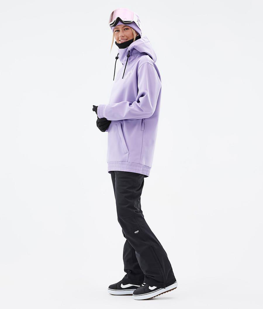 Women's Dope Yeti W Snowboard Jacket Faded Violet Purple  USA |  XZQEO-5876