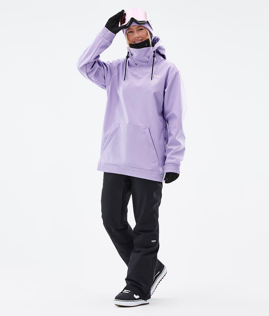 Women's Dope Yeti W Snowboard Jacket Faded Violet Purple  USA |  XZQEO-5876