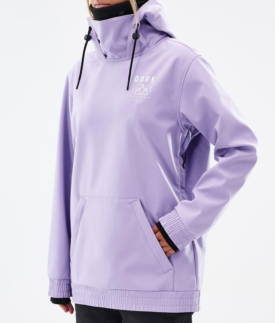 Women's Dope Yeti W Snowboard Jacket Faded Violet Purple  USA |  XZQEO-5876